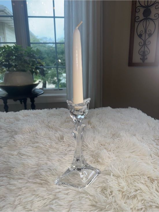 Toscany Other - Vintage Toscany Classics Lead Crystal Tulip Candle Holder